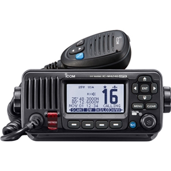 Icom M424G Fixed Mount VHF with GPS Black
