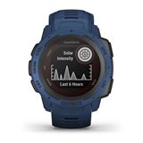 Garmin Instinct Solar Rugged GPS Watch Tidal Blue