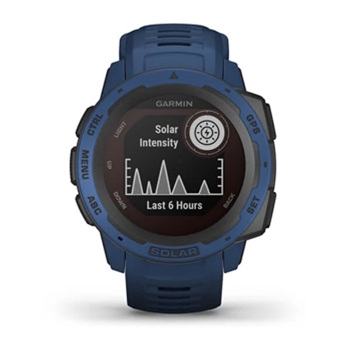 Garmin Instinct Solar Rugged GPS Watch Tidal Blue