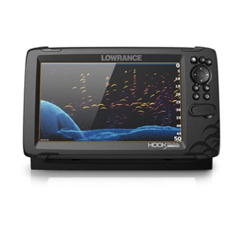 Lowrance HOOK Reveal 9 with CMAP Contour+ and HDI Transducer