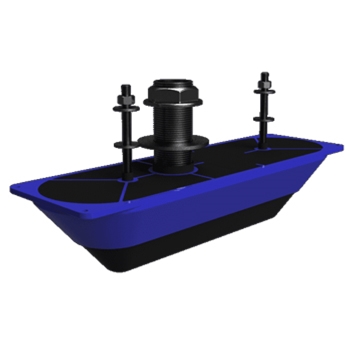 Navico StructureScan 3D Stainless Steel Thru-Hull Transducer