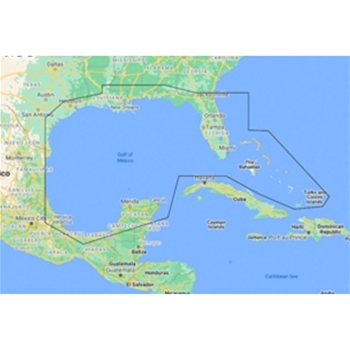 C-MAP Reveal NA-Y204 Gulf of Mexico and Bahamas
