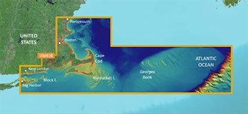 Garmin Bluechart G3 High Res Relief-Shading Garmin Bluechart G3 High Res Relief-Shading