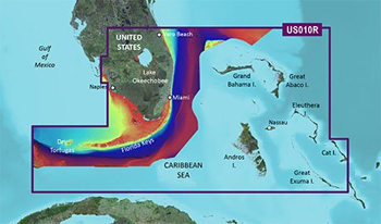 Garmin Bluechart G3 High Res Relief-Shading Garmin Bluechart G3 High Res Relief-Shading