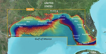 Garmin Bluechart G3 High Res Relief-Shading